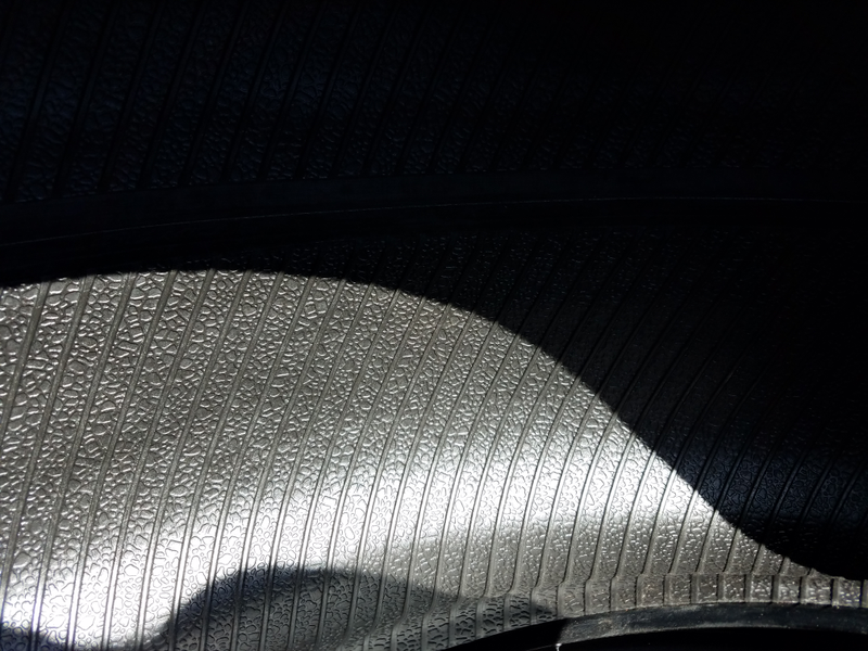 Inside the tire